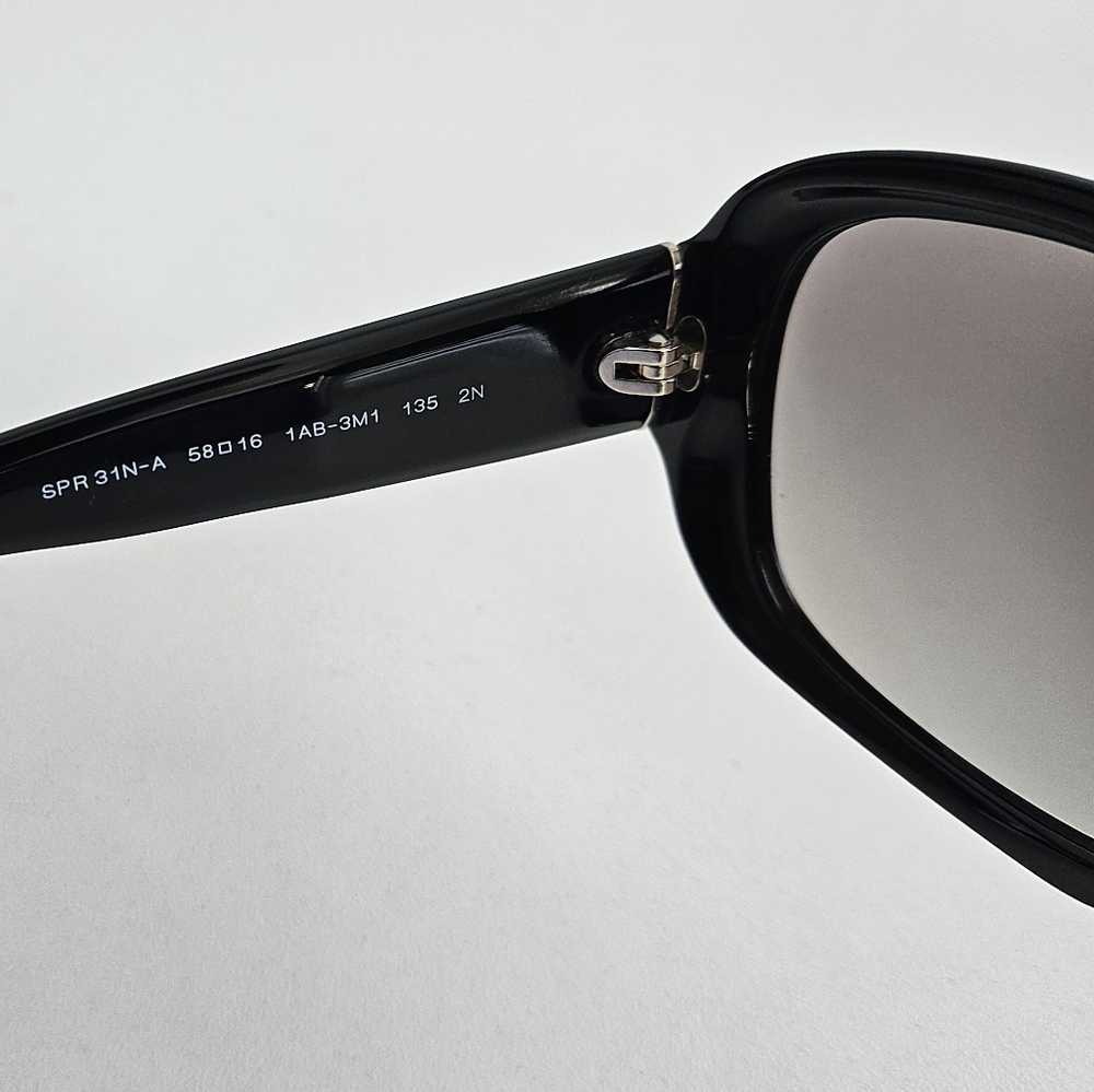 Prada Black Polished Gradient Sunglasses - Picture 7 of 12